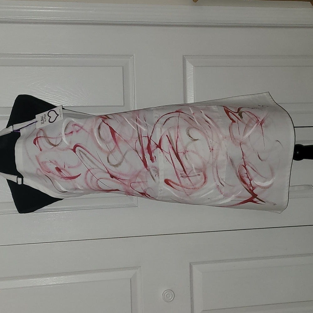 Custom Painted Wearable Art Apron #1501